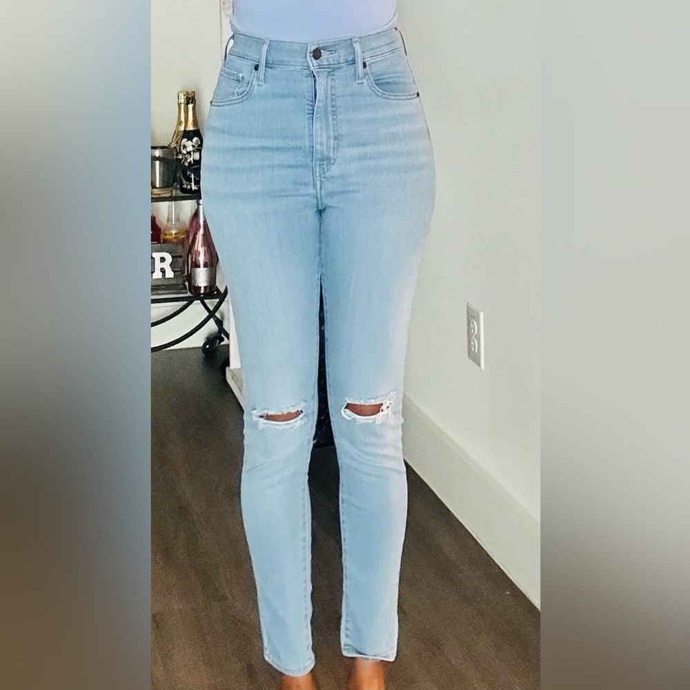 Mile high super skinny Levi jeans